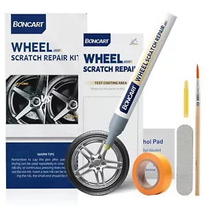 Wheel Scratch Repair Kit Rim Touch Up Paint Rim Paint Wheel Paint Pen Silver ... - Picture 1 of 7