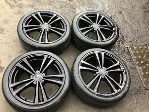 AUDI A3 SPORTBACK S LINE 8V MK3 2015 SET OF 18" ALLOY WHEELS - Picture 1 of 14