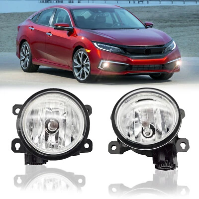 Par de luces antiniebla de parachoques para Honda Civic 2016-2021 Accord cupé 2013-2015 Foto 1 de 4