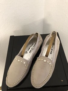 Feine Italienische Slipper neu. Handarbeit NP. 298 Euro - Bild 1 von 8