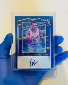 2020-21 Desmond Bane Recon Blue Parallel Rookie Card RC AUTOGRAPH SSP 29 /49  - Bild 1 von 5