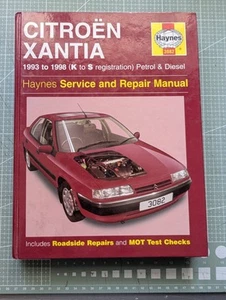 Citroen Xantia (Petrol & Diesel) 1993-1998 Haynes Workshop Manual - Picture 1 of 7