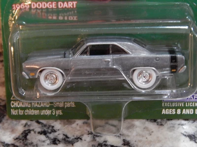 2005 Johnny Lightning 1969 Dodge Dart Cars And Models RAW WHITE LIGHTNING (C) - Image 1 of 4