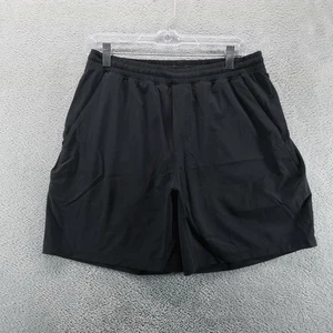 Lululemon Shorts Mens L Black 7” Pace Breaker Linerless Stretch Workout Gym - Picture 1 of 12