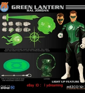 Mezco Toys Green Lantern Hal Jordan 1/12th Figure 6in. New Hot Toy In Stock - Picture 1 of 5