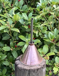 RARE ANTIQUE Copper Brewery Funnel From 1800s - Picture 1 of 14