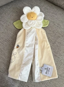 Neu mit Etikett Bunnies by the Bay 17 Zoll gelb Daisy Buddy Baby Sicherheitsdecke liebevolle Blume - Bild 1 von 6