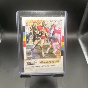 JOE MONTANA S.F. 49ERS 2018 CLASSICS INSTANT - Picture 1 of 2