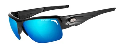 Tifosi Elder, Gloss Black with Clarion Blue/AC Red/Clear Lenses #1170100222 - Image 1 of 4