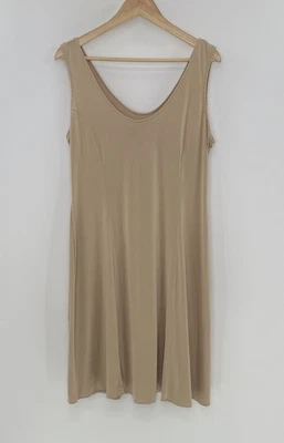 Jones New York Talla Grande Tacto Sedoso 38" Sin Mangas Antiadherente Deslizamiento Completo Talla 1x Foto 1 de 4