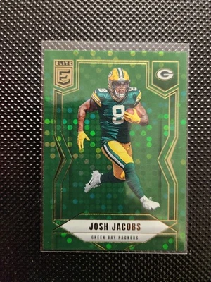2025 Panini Donruss Elite Джош Джейкобс зеленая дискотека No24 Green Bay Packers - Изображение 1 из 2