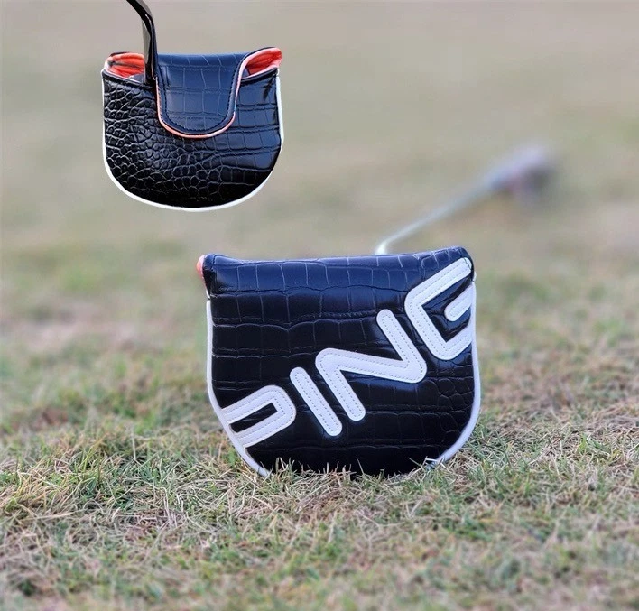 PING Mallet Putter Head Cover (Black) - Image 1 of 1