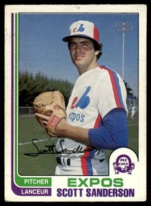 1982 O-Pee-Chee Scott Sanderson Montreal Expos #7 - Picture 1 of 2
