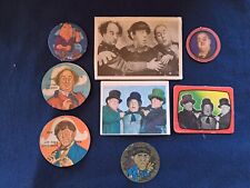 The 3 Stooges Larry Moe Curly rare original cards Argentina 1964-1981