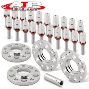 4PCS 5x120 Wheel Spacers 15mm Hubcentric 72.56mm 14X1.25 For BMW 3 4 6 7 Series - Picture 1 of 4