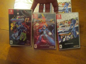 Mega Man X Legacy Collection 1 + 2  & 11 Nintendo Switch LOT SET 3 GAMES NEW - Picture 1 of 5