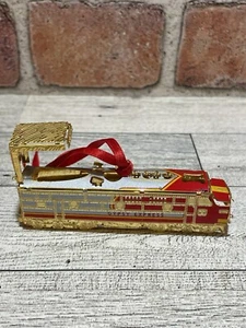 Vintage 2002 The Gypsy Express Metal Train Ornament Christmas - Picture 1 of 6