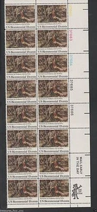 US #1722 1977 13c Plate Number Block of 20 Battle of Oriskany Bicentennial MNH - Picture 1 of 1