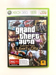 Grand Theft Auto Xbox 360 Episodes From Liberty City PAL With Manual VGC - Picture 1 of 4