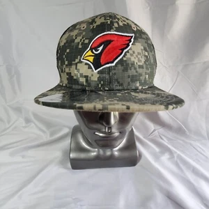NFL Arizona Cardinals The Game A-Flex Camo Medium USA Flag Hat Cap - Picture 1 of 7