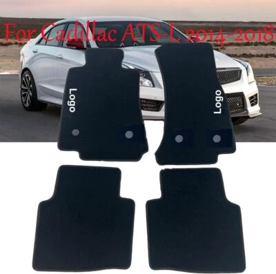 For Cadillac ATS-CT4-CT5-CT6-CTS-GT4 Car Floor Mats Front & Rear Custom Auto - Image 1 of 4