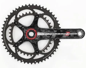 Campagnolo 2011-14 Super Record Ultra Torque 11 Speed Chainset Titanium Axle  - Picture 1 of 2