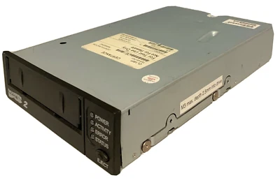 Dell Power vault LTO2 Ultrium2 Half High HH Quantum CL1001 TE3100-P01 - Image 1 of 4