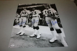OAKLAND RAIDERS JIM PLUNKETT, KING, VAN EEGHEN SIGNED 16X20 PHOTO SBXV JSA! - Picture 1 of 1