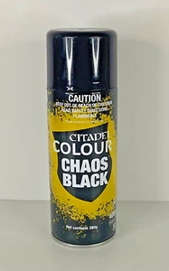 Warhammer Age of Sigmar / Warhammer 40000 - Citadel Colour Chaos Black - Imagen 1 de 1