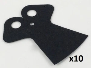 NEW Lego lot 10x Black Minifigure Cape Cloth, Wide Shoulders, Narrow Tapered Cap - Picture 1 of 1