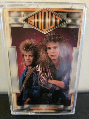 SHOUT It Won't Be Long 1988 CASSETTE TAPE KEN TAMPLIN CHRISTIAN HEAVY METAL - Image 1 of 4