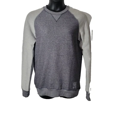 Paper Denim & Cloth PD&C Gray Raglan Medium Sweatshirt Cottom Polyester - Image 1 of 4