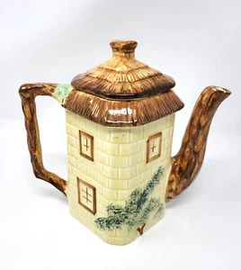 VTG Keele Street Pottery Cottage Ware Coffee Pot England Hand Painted - Picture 1 of 5