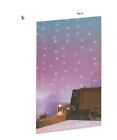 6 pk - West & Arrow Pink Ombre 96 Ct LED Battery Operated Indoor Curtain Lights