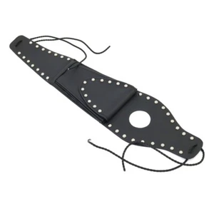 Bolsa de almohadilla de tanque de cuero PU negra para modelos Harley Sportster 1982-2020 - Imagen 1 de 11