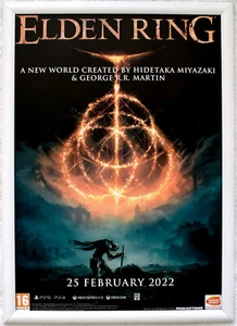 Elden Ring RARE PS5 XBOX SERIES X 42cm x 59cm Promotional Poster - Picture 1 of 1