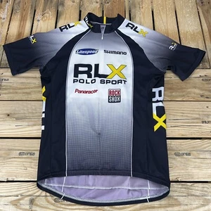 Vintage Polo Ralph Lauren Made in USA Cycling Jersey Men's Size Large - Imagen 1 de 6