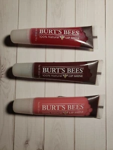 Burt's Bees 100 % natürlicher feuchtigkeitsspendender Lippenglanz ~ Wählen Sie Ihren Farbton ~ 0,5 Unzen - Bild 1 von 1