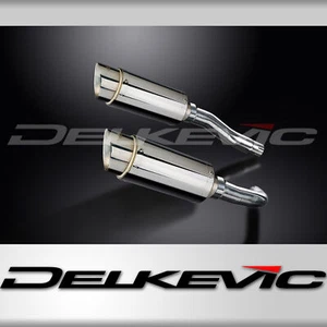 Yamaha R1 YZFR1 YZF-R1 2004-2006 Slip On 8" Round Stainless Exhaust Muffler Kit - Bild 1 von 6