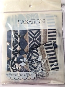 2-in-1 Scarf or Face Mask - Navy/Khaki Plaid New Soft Solution Scarf Adjustable - Picture 1 of 2
