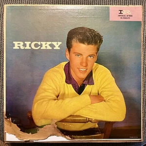 RICKY NELSON - Ricky - 1957 Imperial LP 9048 - Rock and Roll / Rockabilly - Imagen 1 de 4