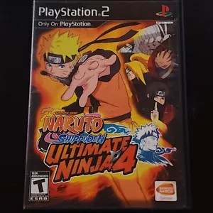 Ultimate Ninja 4: Naruto Shippuden PS2, CIB, Manual Included, Tested - Picture 1 of 16