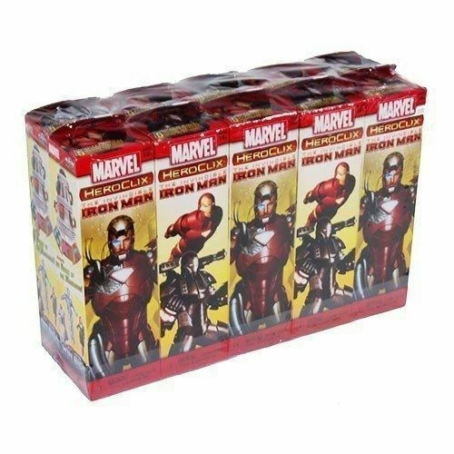 Marvel Heroclix Iron Man Brick 10 Boosters 2013 WizKids NECA