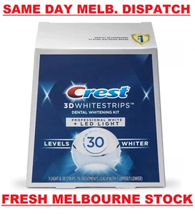 Crest 3D Whitestrips Professional White Levels 38 Strips 19 Treatments LED LIGHT - Picture 1 of 6