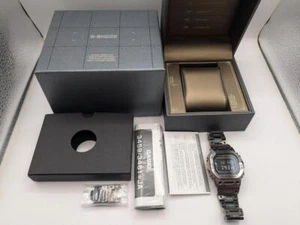 Casio G-Shock  GMW-B5000TVB-1JR TI Titanium Solar FULL Metal In Box JPN - Picture 1 of 14
