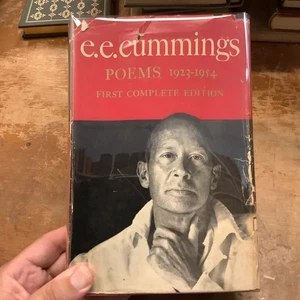 Signed Inscribed EE Cummings Poems 1923-1954 First Edition - Picture 1 of 11