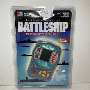 Battleship gioco elettronico tenuto in mano 1995 Hasbro Milton Bradley nuovo sigillato vintage - Foto 1 di 6