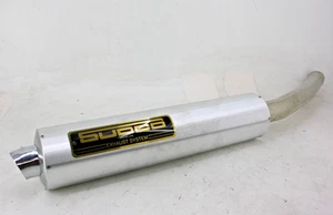 NOS SUDCO RACING 18" ROUND EXHUAST MUFFLER ALUMINUM 1989-1995 YAMAHA FZR1000 - Picture 1 of 8