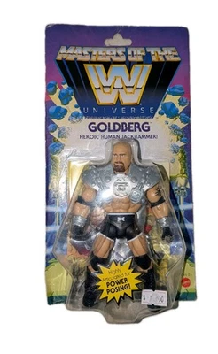 Masters of The WWE Universe Goldberg MOTU Action Figure NEW SEALED - Image 1 of 2