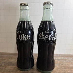 Pair Of Vintage Small Coca-Cola Bottle AM Radios 1 Working 1 Not Working - Picture 1 of 4